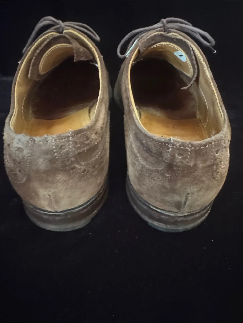 CHEANEY Suede Oxfords Made in England